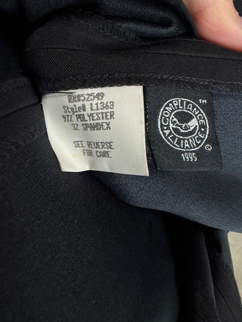 Vintage Laundry by Shelli Segal Black Dress with Pink Floral Sequins - Size 12 - Picture 5 of 6